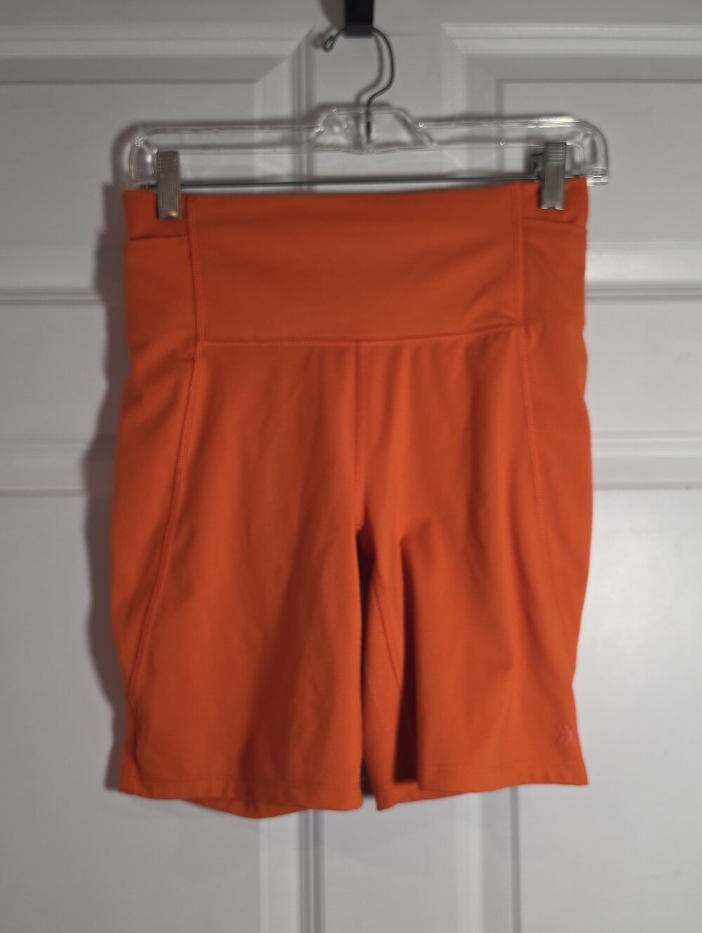 All In Motion Women’s High-Waist Orange Active Shorts S